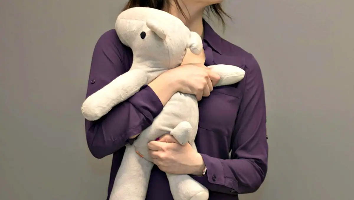 This WiFi-enabled stuffed animal lets you send hugs anywhere in the ...