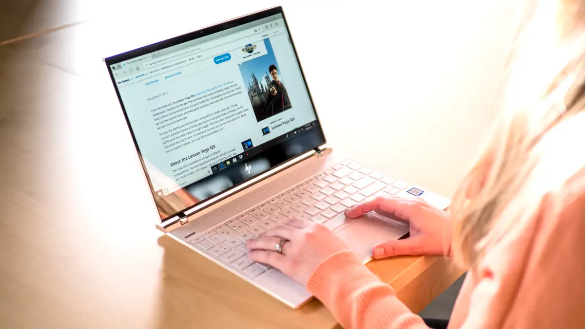 This gorgeous laptop from HP is a work of art - Reviewed