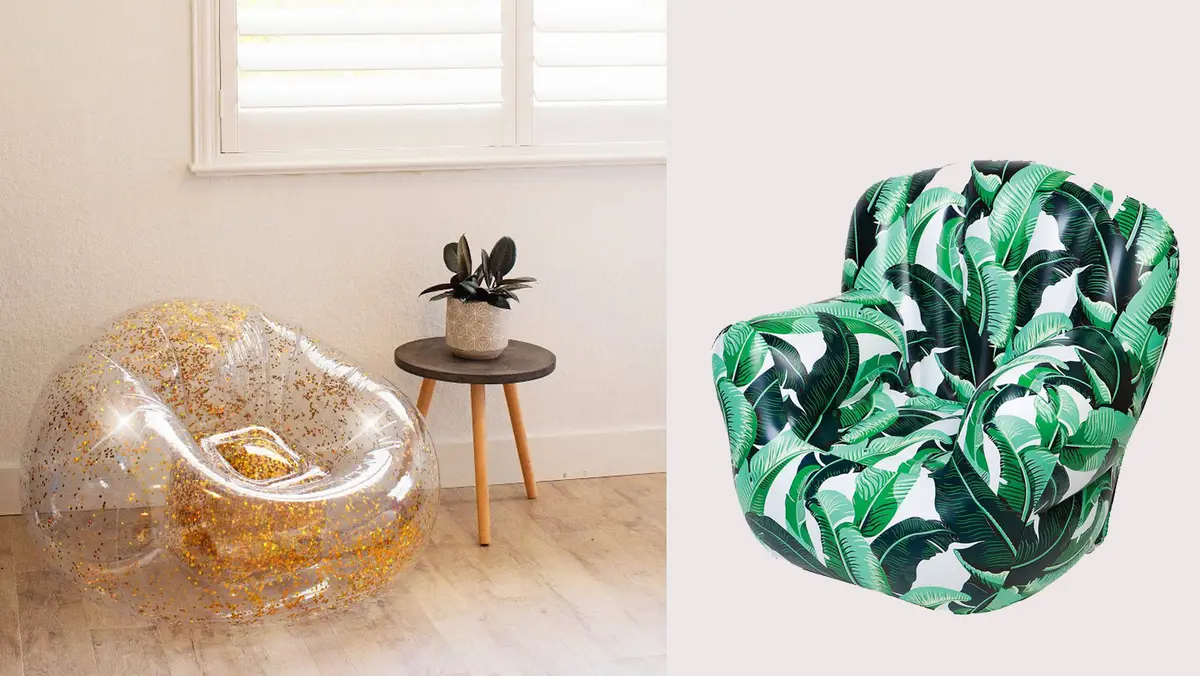 Inflatable chairs from the '90s are back thanks to Target—here's where ...