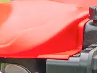 mowing lawn