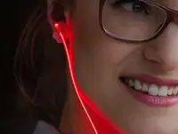 These light-up headphones pulse to the beat of your heart.