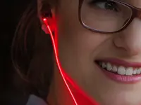 These light-up headphones pulse to the beat of your heart.