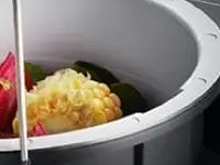 The Vitamix FoodCycler makes composting easy.