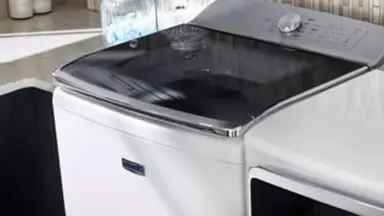 The Maytag MVWB955FC offers the largest capacity on the market.