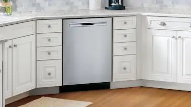 The Frigidaire FGIP2468UF has two OrbitClean spray arms