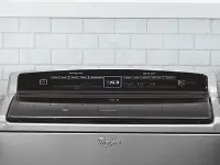 The Whirlpool WTW7500GC adds style to any laundry room