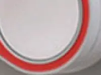 A Tide detergent Amazon Dash button on a washer