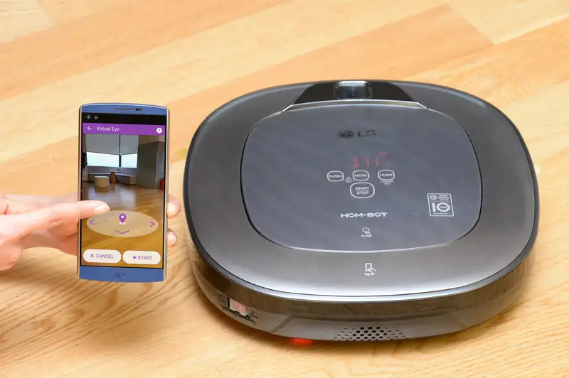 LG HOM-BOT Turbo+ Robot Vac Cleans With Augmented Reality - Reviewed