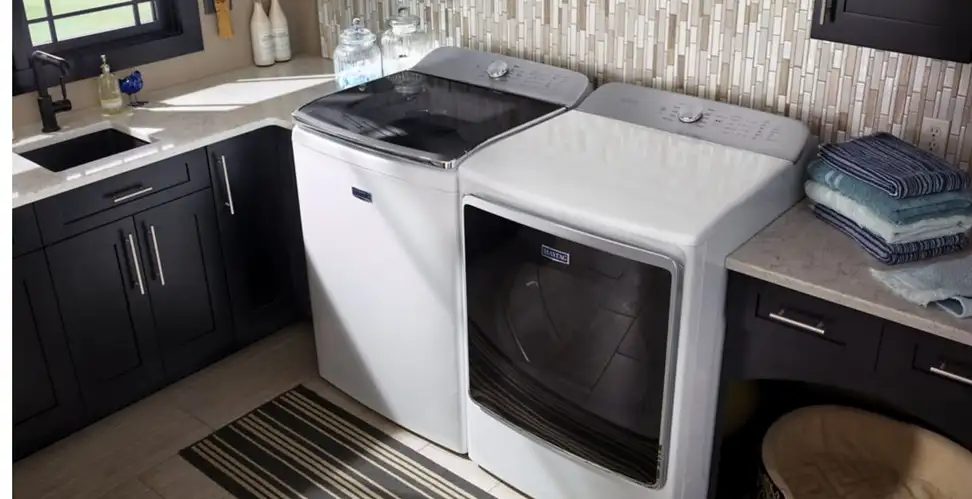 The Maytag MVWB955FC offers the largest capacity on the market.