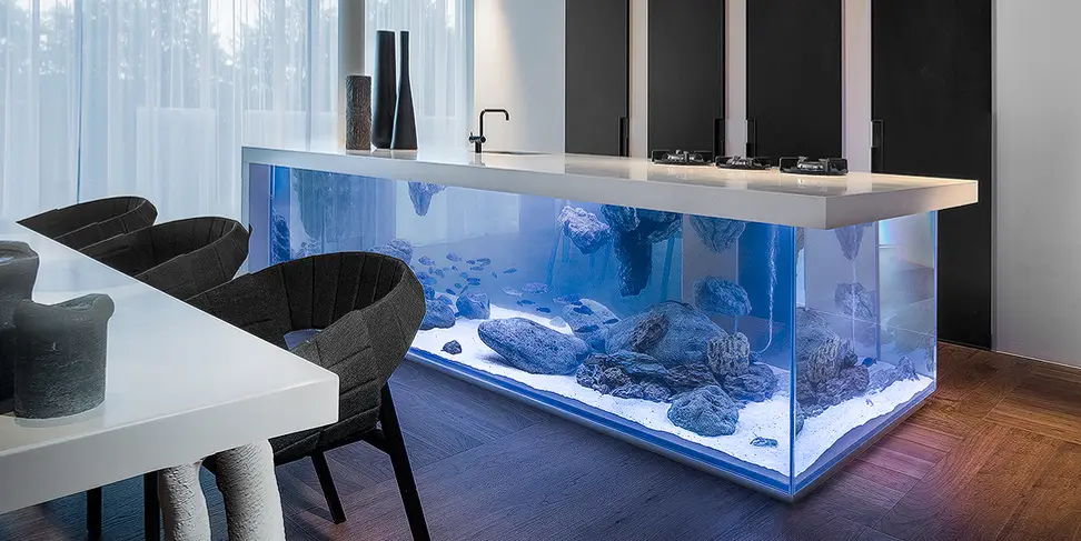 Designer Robert Kolenik's 'Ocean' concept brings the sea to your kitchen