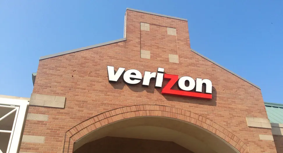 Verizon sign