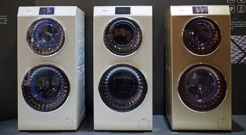 The Haier Duo washing machine