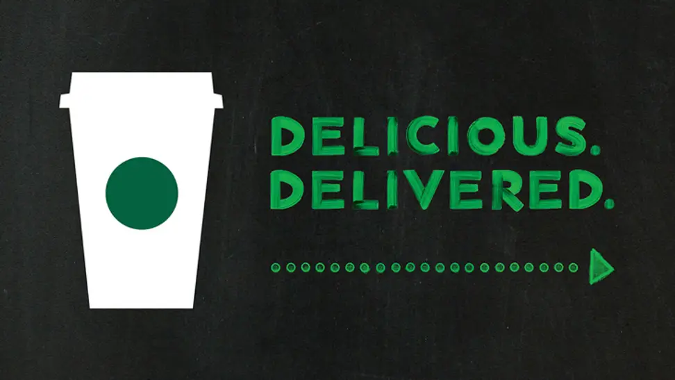 Starbucks Delivery Logo