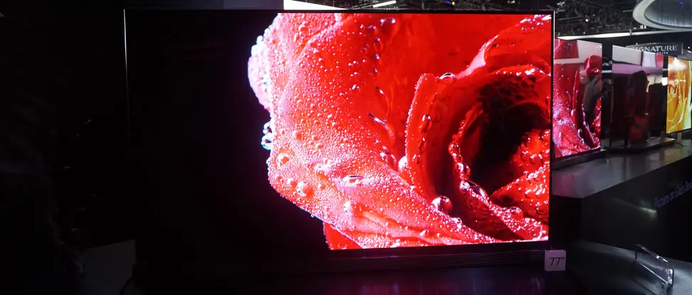 LG's 77-inch G6 OLED TV