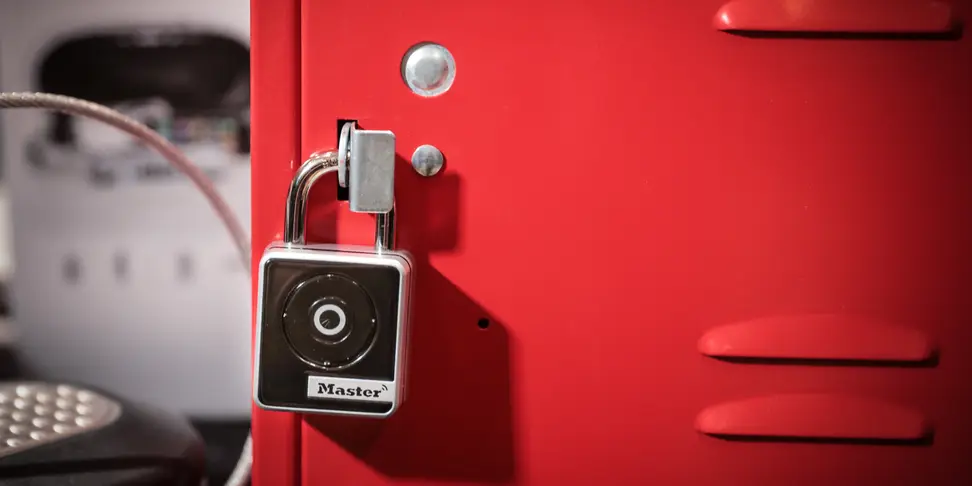 The Master Lock Bluetooth Smart Padlock