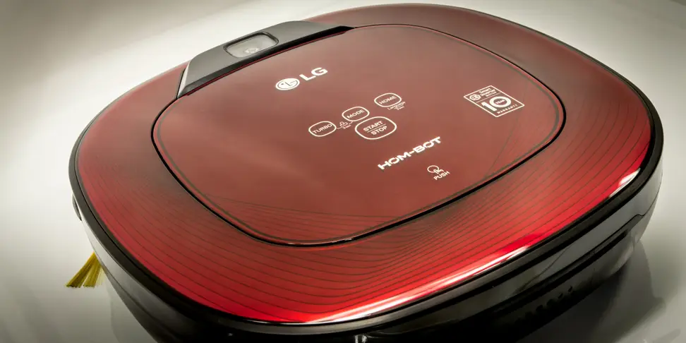 The LG Hom-Bot excels at being beautiful.
