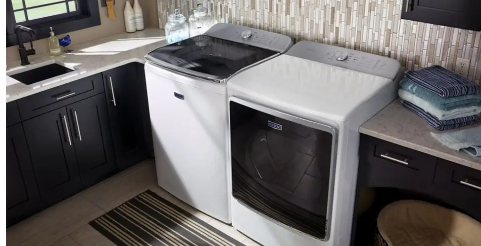 The Maytag MVWB955FC offers the largest capacity on the market.