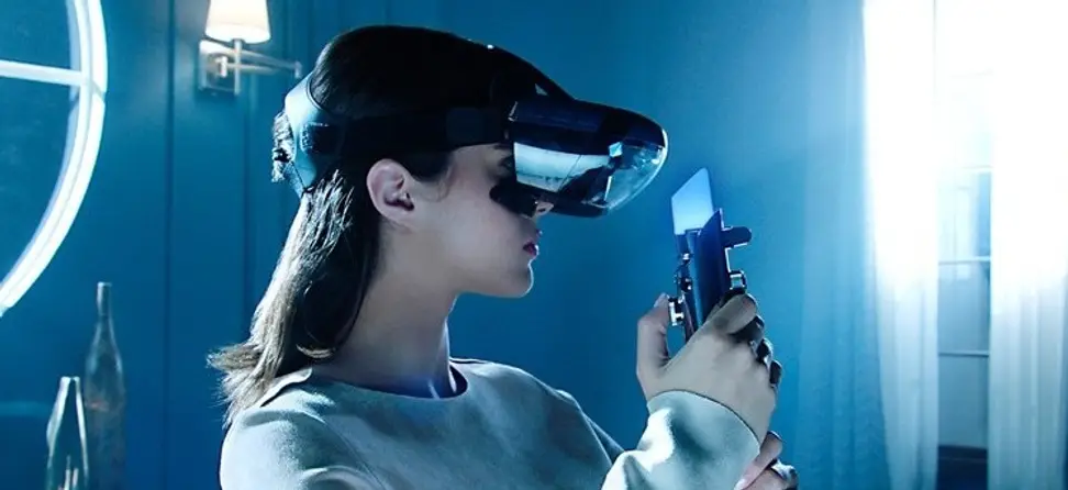 This new AR headset lets you wield a lightsaber.