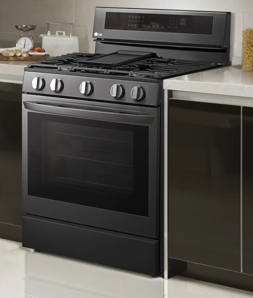 LG LREL6325 InstaView ThinQ Range with Air Fry