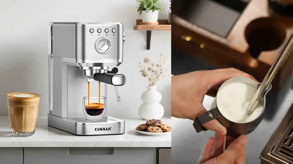 Chulux Slim Espresso Machine, now on sale