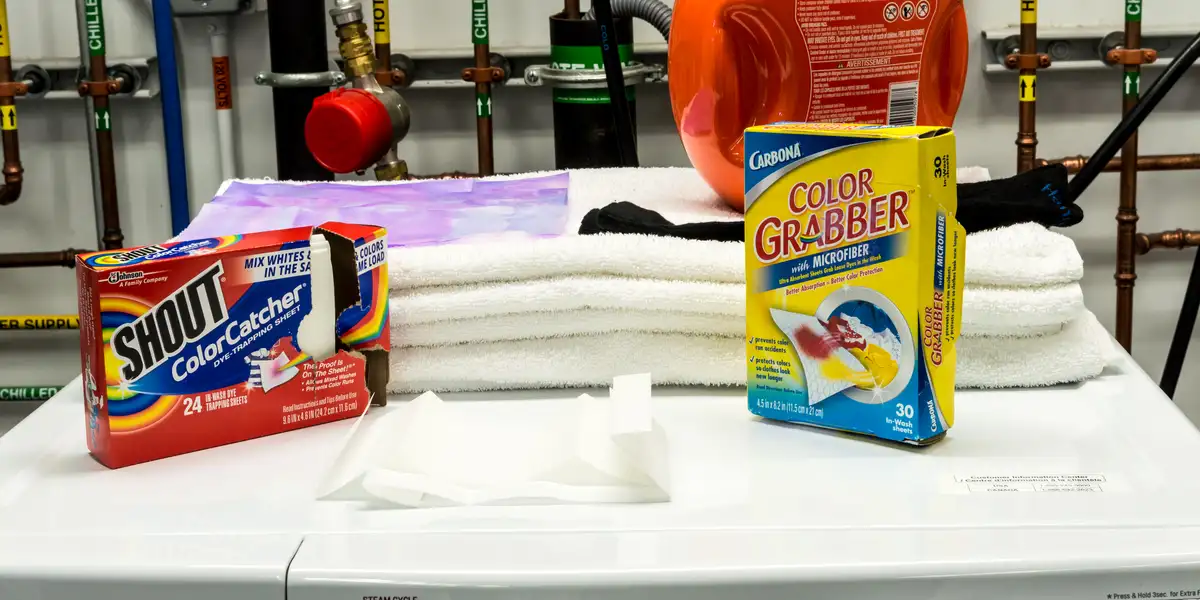 A color catcher claims to absorb dye in the wash. We tested to see if ...