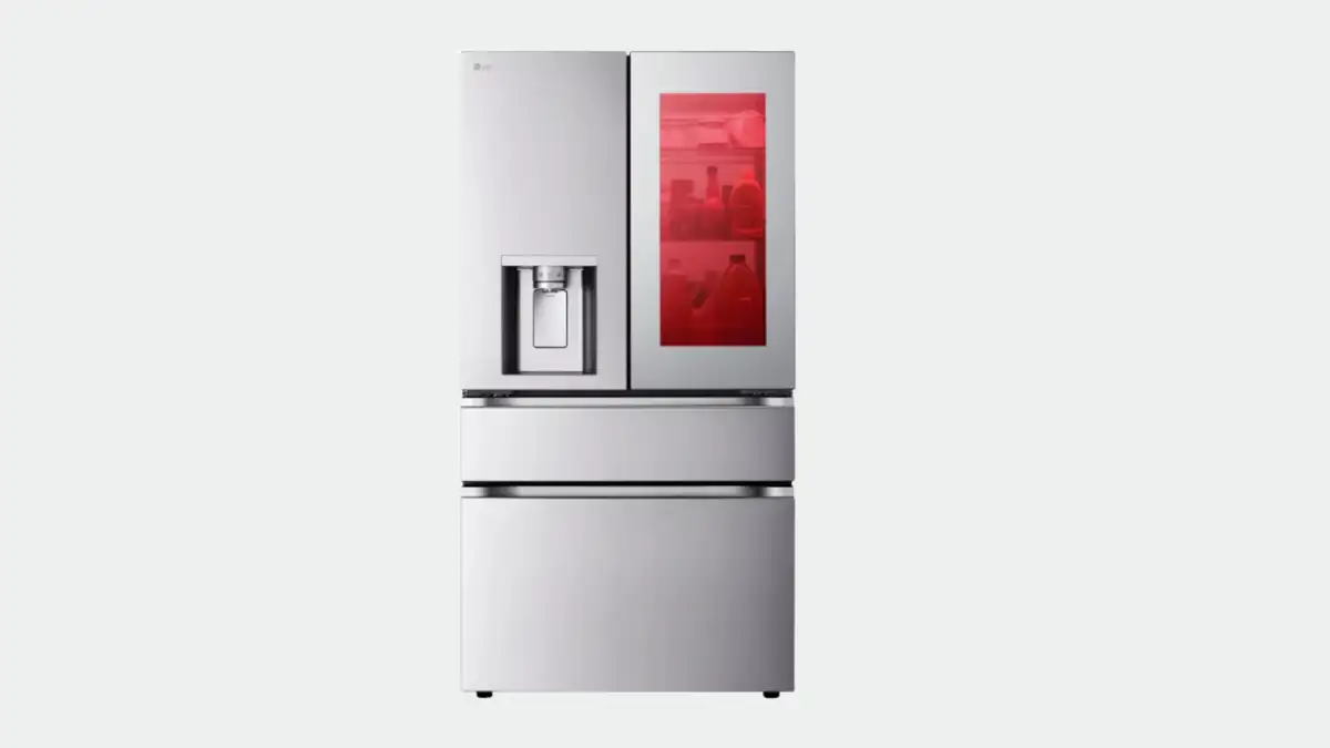 LG 4-Door French-door Refrigerator with Mirror InstaView MyColor and ...