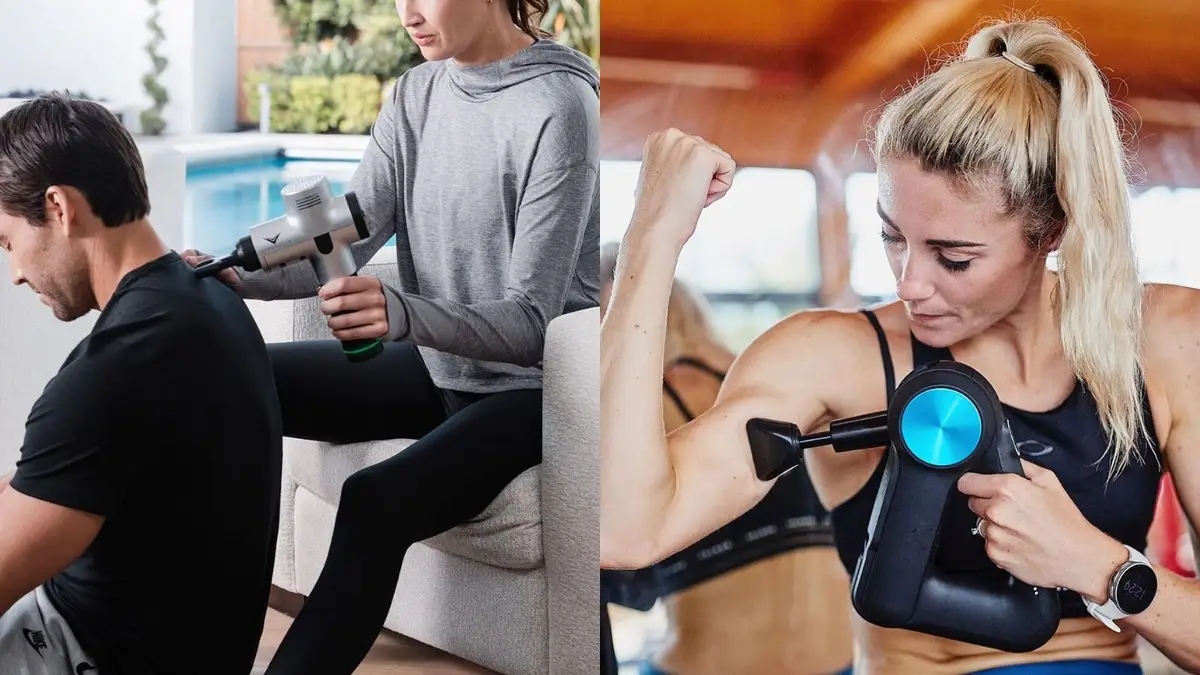 Theragun Hyperice Sportneer massage gun review - Reviewed