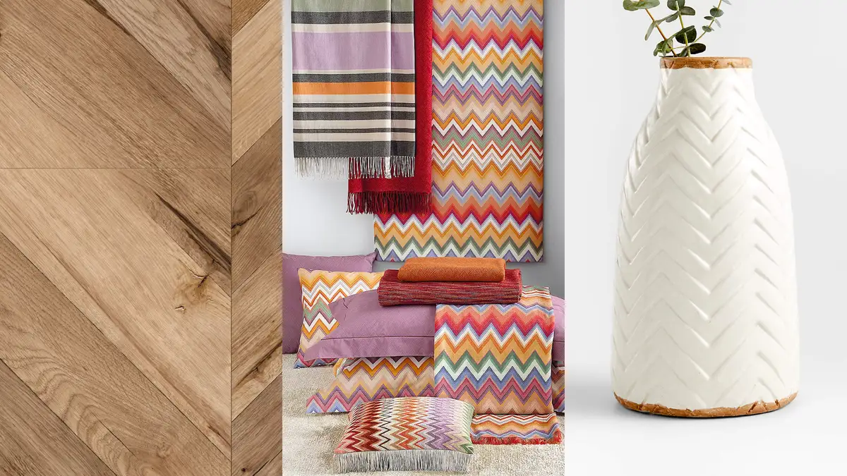 The chevron pattern is here to stay—get the look - Reviewed