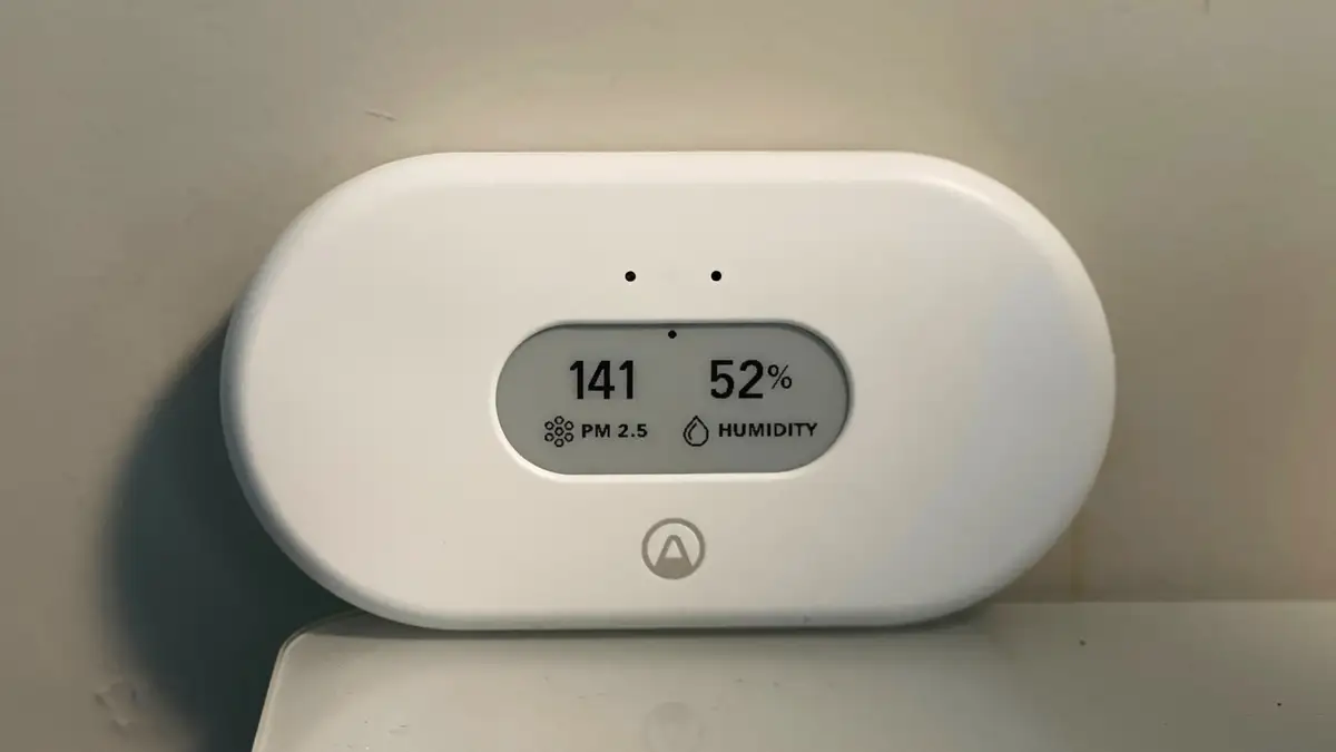 Airthings View Pollution Air Quality Monitor Review - Reviewed