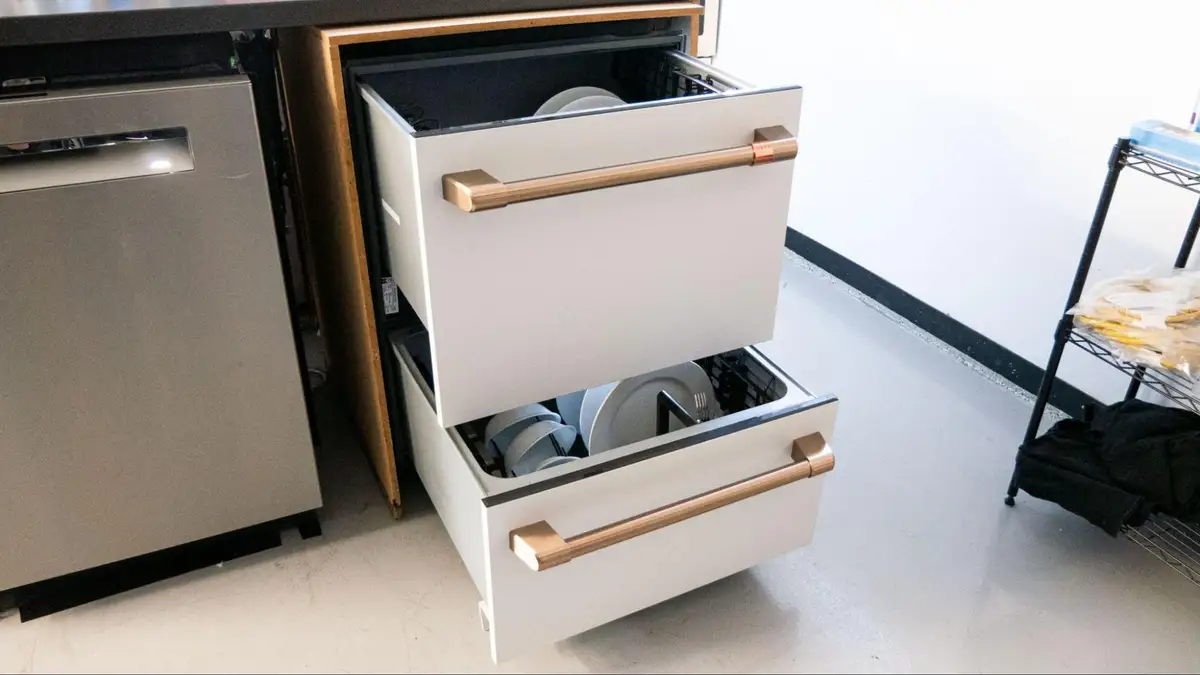 GE Café CDD420P4TW2 double drawer dishwasher review - Reviewed