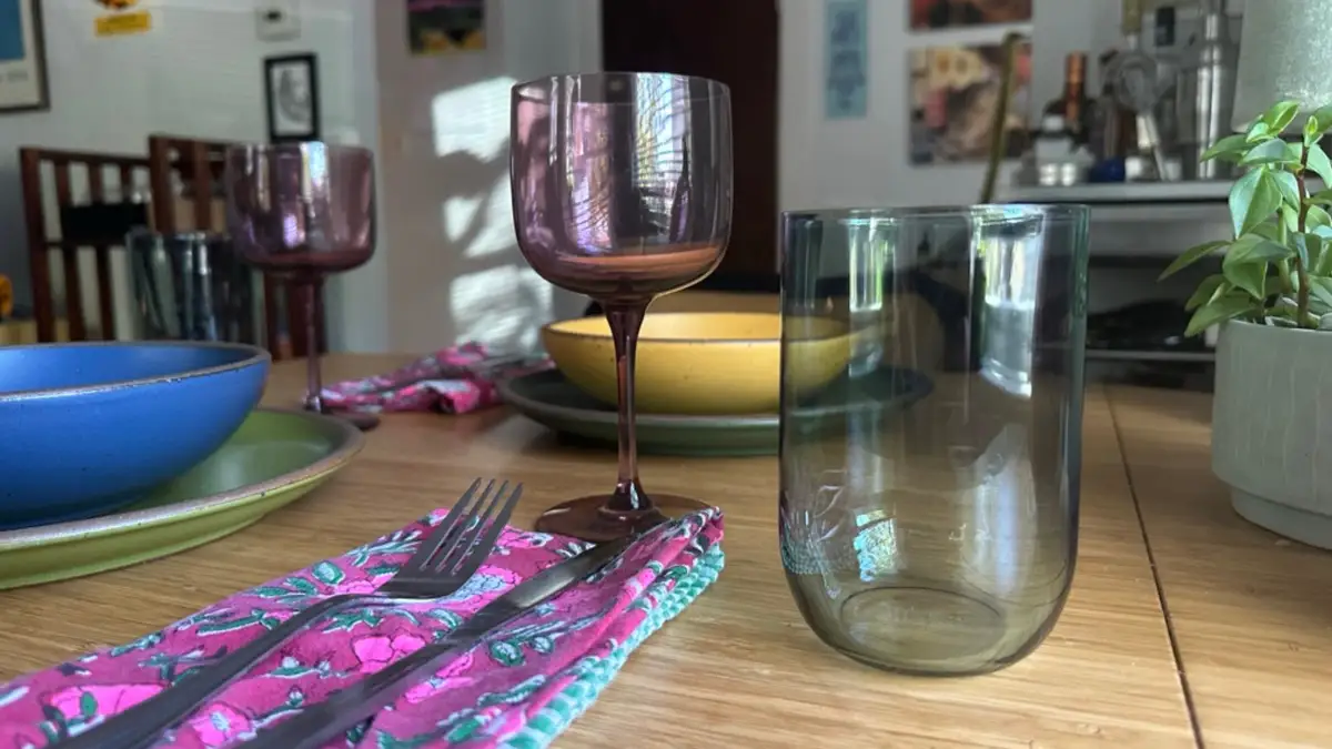 Villeroy & Boch Like Glass Review: Durable colored glassware we love