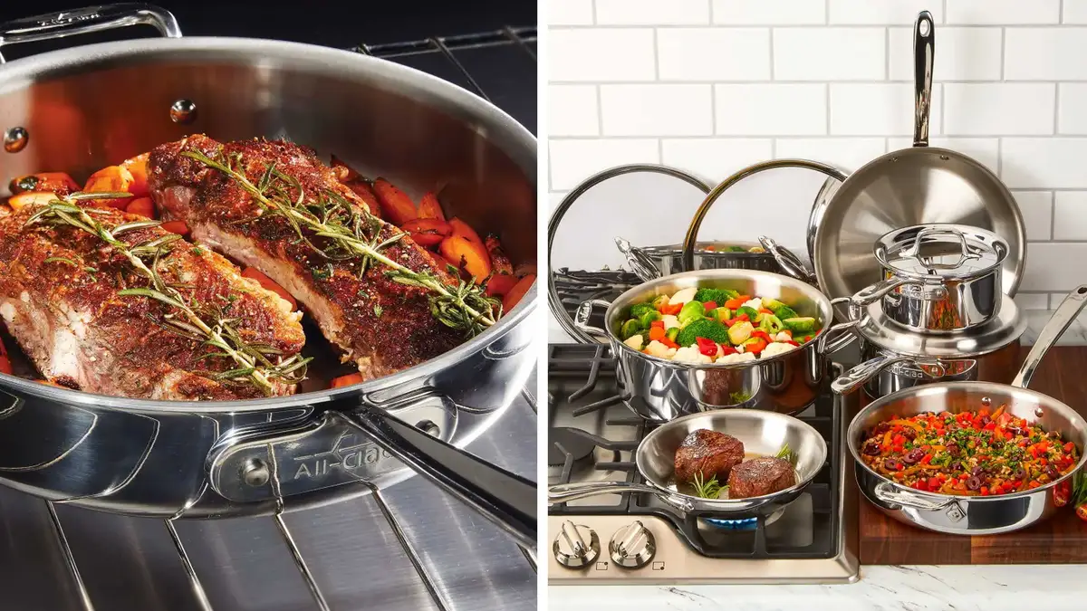 All-Clad D3 Everyday 10-Piece Cookware Set: Save $550 on stainless