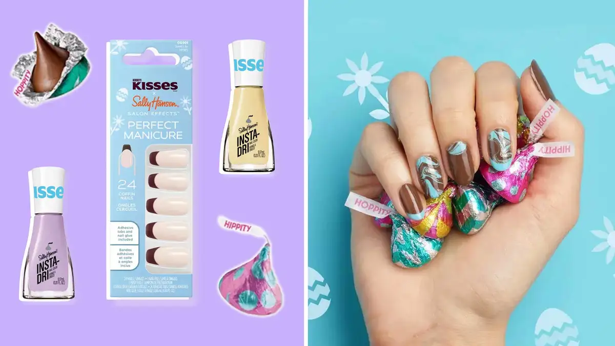 Sally Hansen x Hershey's Kisses nail polish: Shop the Easter