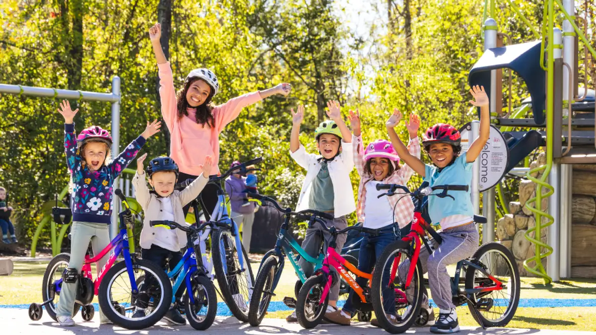 The Huffy GRM bike is built to grow with your child