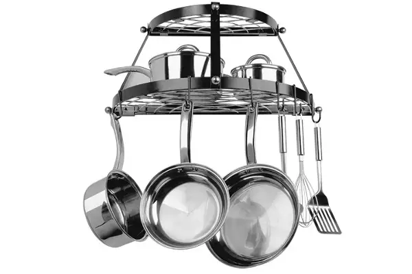 Range Kleen Wall Mount Black Pot Rack on Sale at Amazon - Reviewed
