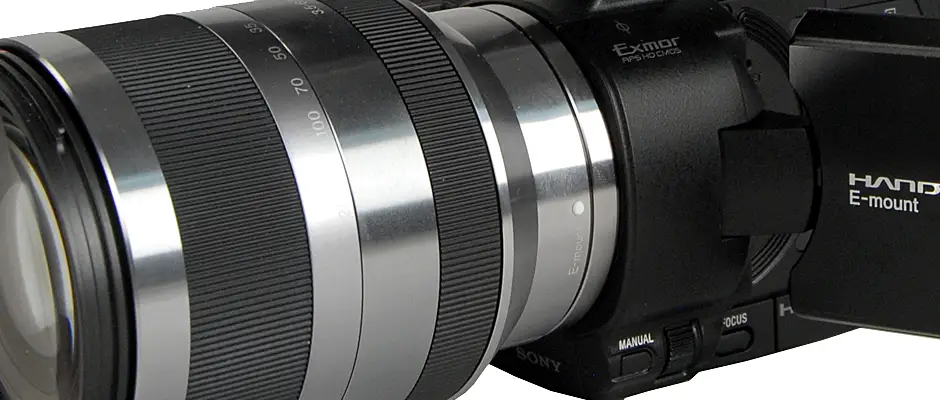 Sony Handycam NEX-VG20 Camcorder Review - Reviewed