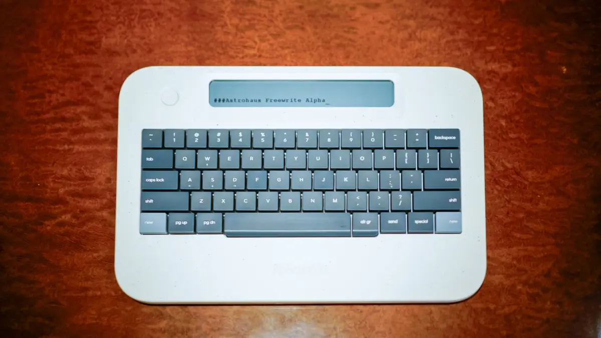 Astrohaus Freewrite Alpha is designed for focused writing and