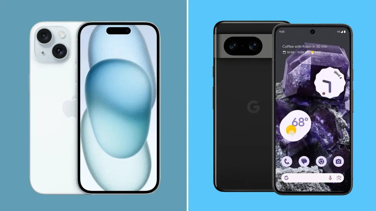 What's the smarter smartphone: Apple iPhone 15 vs Google Pixel 8