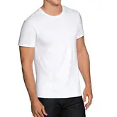 Product image of Fruit of the Loom Men's Dual Defense White Crew Neck T-Shirts, 6 Pack