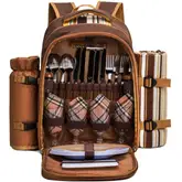 Product image of Apollo Walker Picnic Backpack Bag for 4 