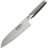 Product image of Global G-48 7" Hollow Ground Santoku