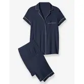 Product image of Tommy John Women's Short Sleeve Top & Pant Pajama Set