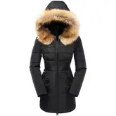 Product image of Beinia Valuker Women's Down Coat With Fur Hood
