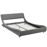 Product image of Sha Cerlin Platform Bed with Adjustable Headboard