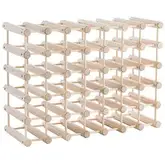 Product image of J.K. Adams Ash Wood 40-Bottle Wine Rack