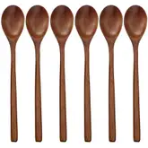 Product image of Adloryea Wooden Soup Spoons (6-Piece)
