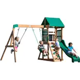 Product image of Backyard Discovery Buckley Hill Wooden Swing Set