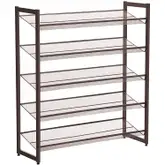 Product image of Songmics 5-Tier Metal Shoe Rack