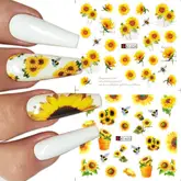 Product image of BSBTBZ Sunflower Nail Stickers