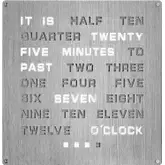 Product image of Tech Tools LED Word Clock